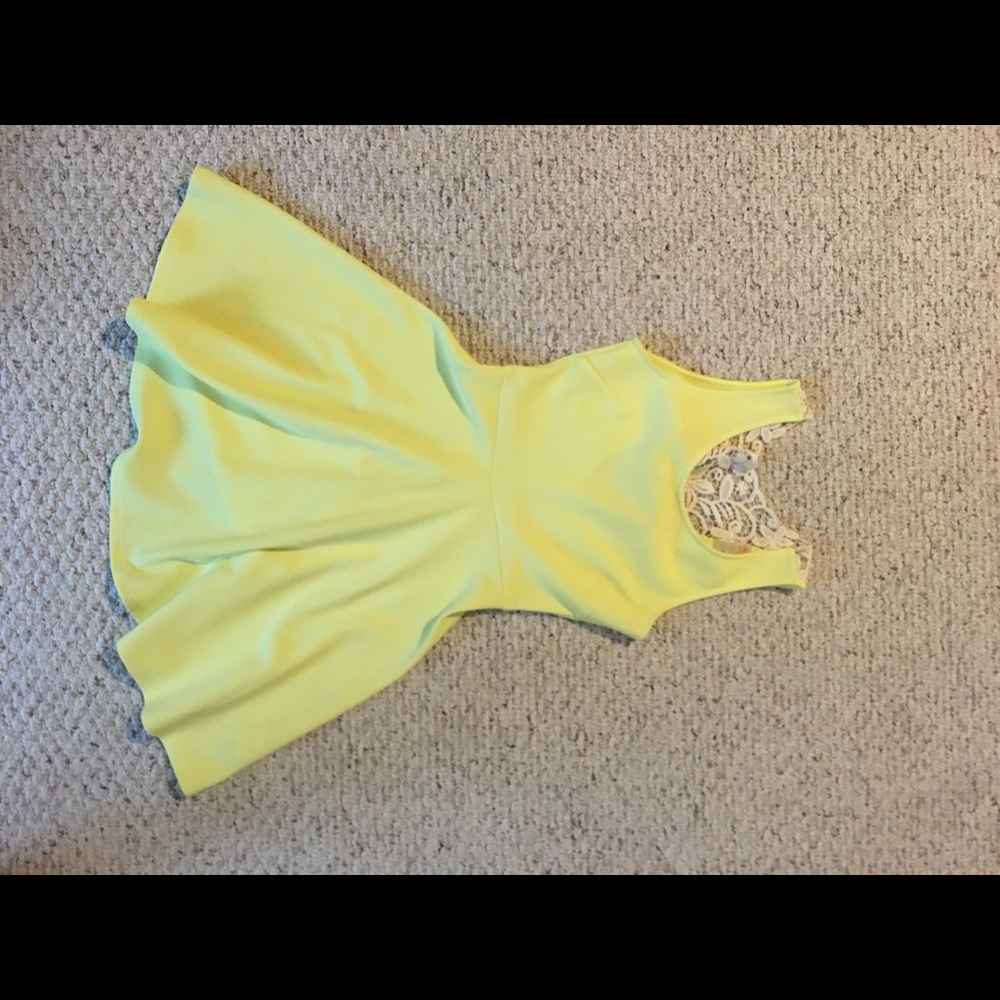 Yellow sundress